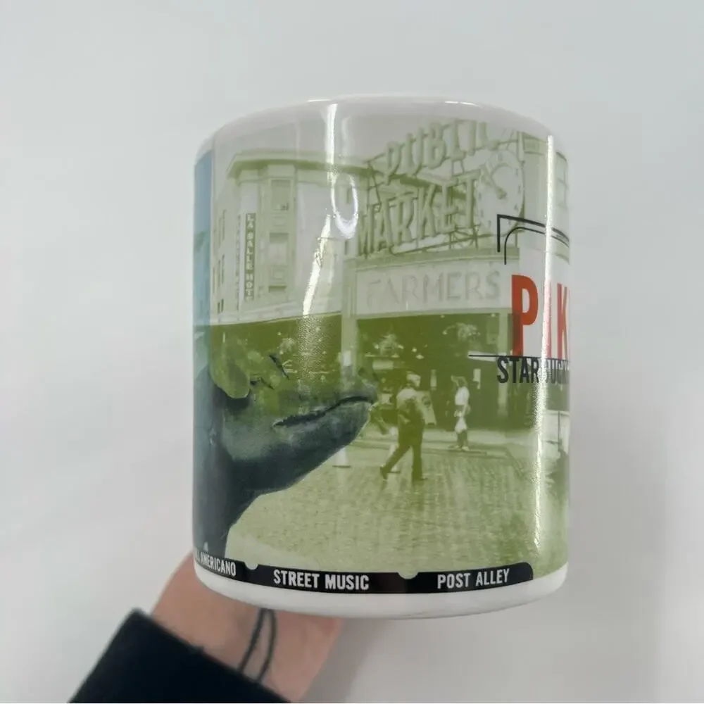 Starbucks Pike Place 20oz Mug 1999 White